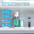 25oz(750ml) 2 Luvan Automatic Mouthwash Dispenser for Bathroom, Smart Mouthwash Dispenser with Cup Holder, Infrared