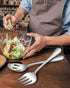 EUIRIO 5 PCS Serving Utensils Set: Stainless Steel Hostess Set, Mirror Polished, Dishwasher Safe