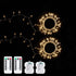 2 Pack 5Ft 60 Fairy Lights Battery Operated, LEDs Firecracker Twinkle Lights with Remote, Copper Wire String Lights