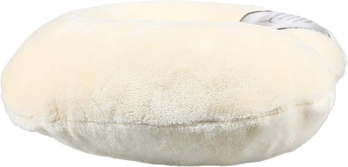 Pavilion Gift Company Mom-12 Royal Plush Love You Mom Soft Memory Foam Travel Neck Pillow, 12", Cream