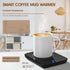 Misby Coffee Mug Warmer with Auto Shut Off, Gravity-Induction for Desk Use, Perfect Gift for Coffee Lovers (Black)