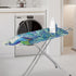 Peacock Ironing Board Cover, 55" x 16" Extra-Thick 4-Layer Pad, Elastic Band, Iron Resistance for Standard Boards