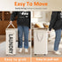 Optish 90L Laundry Basket with Wheels, Rolling Laundry Hamper with Wheels, Large Clothes Hamper on Wheel with Removable