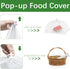 Mesh Food Covers for Outdoors: 10 Pack with 2 Extra Large 40x24 in & 8 Large 17x17 in Collapsible Picnic Nets for