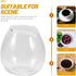 BESTOYARD Mini Glass Milk Cup Pitcher Set, 2 Pcs for Sauce, Maple Syrup, Coffee, Espresso Shots, and Tea