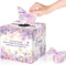 QZCYU 50 Pcs Butterfly Baby Shower Games, Butterfly Diaper Raffle Tickets with Diaper
