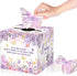 QZCYU 50 Pcs Butterfly Baby Shower Games, Butterfly Diaper Raffle Tickets with Diaper