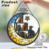 Iznomo Cat Suncatcher - Sun Catchers Indoor Window, Celestial Stained Glass Window Hanging Decor with Star & Bookshelf