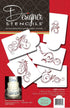 Designer Stencils C480 Five Scroll Cake Stencil Set, Beige/Semi-Transparent