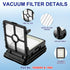 3888A 1785 2306A 3 Pack 2460 1866 1613568 1608684 Lemige Brush Filter Replacement Parts for Bissell CrossWave Vacuum