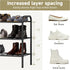 Vellzeyce Closet,Wide 3 Shoe Rack,Long Shoe Organizer for Shoe Storage for Entryway, Tier Sturdy Metal Free Standing