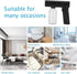 Electric Mist Atomizer Sprayer Gun, Disinfectant Fogger Mist Gun Portable Alcohol Nanometer Handheld Fogger Wireless