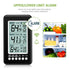 KeeKit Wireless Indoor Outdoor Refrigerator Thermometer with 2 Sensors, Digital Temperature Gauge with Alarm