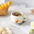 Mugs,10 oz Creative Kawaii Anime Ceramic Coffee Hand-made Tea Cups, Cute Gifts For Women Men Kids (Bread)