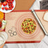 Extra Thick Silicone Pastry Mat, Large NonStick Baking Mat with Measurement for Kneading and Dough Rolling (16×24)