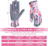 Womens Gardening Weeding Working Gloves - Leather Garden Glove for Women, Thorn Proof for Digging