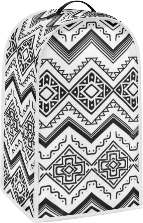 Small Blender Cover Kitchen Appliance Covers Aztec Juicer Stand Mixer Coffee Maker Blender Cover and Fingerprint Protection White