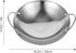 Hemoton Honeycomb Pot Paella Pan Skillet Cooking Pot Stainless Steel Wok Binaural Mini Pot Korean Noodle Pot Stir Fry Pans Stainless Steel Cooking Utensils for Kitchen Cookware Use Outdoor Stove by Hemoton