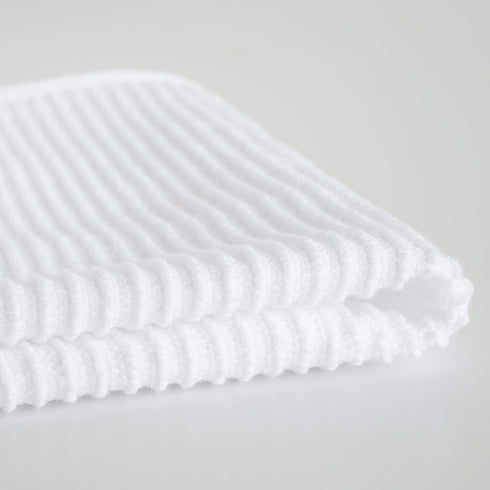 Now Designs Ripple Kitchen Dishcloth, Set of 4, White