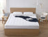 Twin Mattress Pad Cover with Stretches to 18” Deep Pocket, Fits Up to 8”-21” Cooling White Bed Topper, Down Alternative