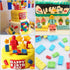 Mivofun 3 Pcs Building Block Moulds, Silicone Molds for Ice Cube Candy, 12 Shapes for Children Baking
