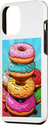 iPhone 12 Pro Max Doughnuts Pop Art Vintage Retro Baking Bakery Bakery Bakery Goods Case