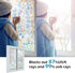 Privacy Film, Rainbow Clings, 3D Decorative Window Vinyl, Removable UV Blocking Sticker (17.5" x 78.7")