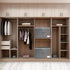 Adjustable Storage Bins for Closet, 16Pairs Wardrobe Clothes Organizer, Shoe Bin, Closet Storage Solution with Clear