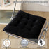 MissSoul Set 2 15.5" of Chair Cushions for Dining Chairs with Ties, Indoor Non-Slip Kitchen Chair Pad and Dining Room