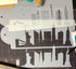 New York City Detailed Skyline Cake Stencil Side C1000 by Designer Stencils