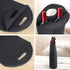 2 Pack 4 Wine Carrier Tote Bag, Bottles Carrying Cooler Bags for Travel and Picnic, Insulated Neoprene Water Beer