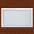 Grelucgo Set of 6 Handmade Hemstitched White Table Placemats 12x18 Inches