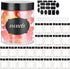 8 OZ Plastic Jars with Lids - 24 Pack Clear Containers for Kitchen and Household Food Storage, BPA Free