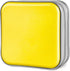 CD Case, 40 Capacity Hard Plastic CD/DVD Holders Wallet, Storage Binder for Car Home Office Travel (Yellow)