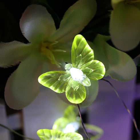 8 21.1ft 40 Butterfly String Lights,Twinkle Lights Lighting Mode Waterproof LED USB Plug in with Remote Control