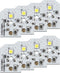 2024 Upgraded WR55X11132 Refrigerator LED Light Assembly Replacement, 8-Pack for GE Refrigerator