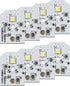 2024 Upgraded WR55X11132 Refrigerator LED Light Assembly Replacement, 8-Pack for GE Refrigerator