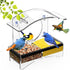 Window Bird Feeders with Strong Suction Cups, Transparent Bird House for Kids and Elderly Viewing