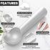 7 inch CUNSENR Ice Cream Scoop - One-Piece Nonstick Aluminum Ice Cream Scooper - Professional Metal Ice Cream Spoon