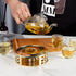 KAYCROWN Teapot Warmer, Stainless Steel Tea Warmer with Candle Holder for Heating Tea, Coffee, Milk