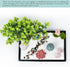 Artcome Japanese Zen Sand Garden for Desk - Home, Office Desk Accessories - Crafted Meditation Therapy Rectangle Tray