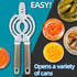 Multifunctional Jar Opener for Seniors, Stainless Steel Easy Twist Bottle Opener for Arthritis