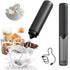 BONACHEF Rechargeable Milk Frother Handheld with Cover Electric Handheld Foam Maker Portable Drink
