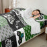 Set Set 2 Erosebridal Green Tractor Bed Sheets Full Size Farm Vehicle Truck Bedding Cartoon Equipment Construction