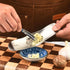 Set -304 Grinder(B0201) Cook Guy Garlic Press Rocker Stainless Steel Premium All-Steel Garlic Mincer, Crusher, Peeler