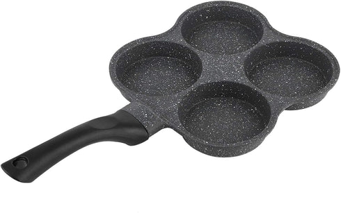 Pancake Non Stick 4 Cups Omelet Pan, 4 In 1 Breakfast Maker, Mini Pancake Egg Frying Pot for Home Kitchen