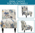 Armless Armless 1) Liykimt Accent Chair Cover Slipcover,Slipper Chair Stretch Spandex Removable for Chair Furniture