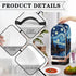 Starry Night Blender Cover, Anti Fingerprint Food Processor Cover with Top Handle, Kitchen Decoration for Small