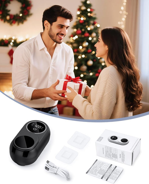 Toothbrush Sanitizer Holder, Upgraded UV Toothbrush Holder with Dual-Mode Clean & Fan Dry, LED Smart Screen