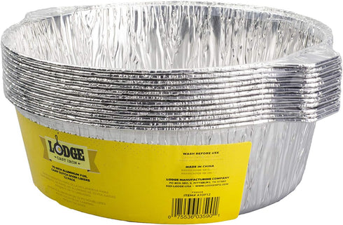 Lodge Dutch Oven Liner, 10 inch, Silver by Lodge